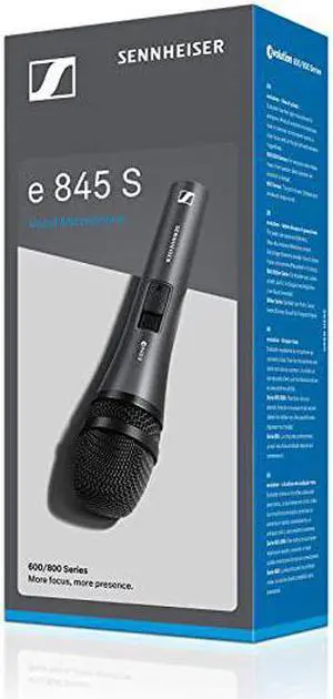 E 845-S Dynamic Super Cardioid Microphone