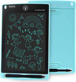 LCD Writing Tablet 85 Inch Electronic Writing Drawing Pads Portable Doodle Board Gifts for Kids Office Memo Home Whiteboard Cyan