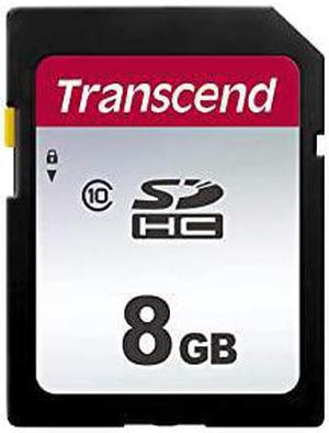 TS8GSDC300S 8GB SDHC Memory Card