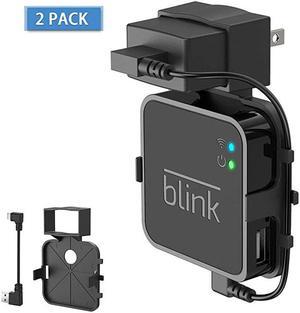 Outlet Wall Mount Hanger Holder Stand for Blink Sync ModuleBracket Holder for Blink XT Blink XT2 Outdoor and Indoor Security Camera with Easy Mount and No Messy Wires or Screws2 Pack