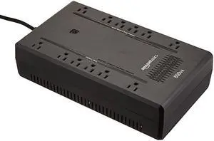 Basics Standby UPS 800VA 450W Surge Protector Battery Backup 12 Outlets