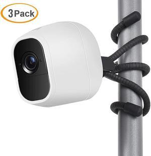 3 Pack Flexible Tripod for Arlo Pro Arlo Ultra Arlo Pro2Arlo Baby Arlo Pro 3 Arlo GoWall Mount BracketAttach Your Arlo Home Security Camera Wherever You Like Without Any Tools Black