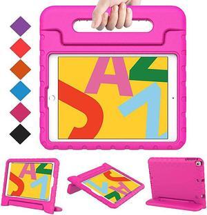 New iPad 102 202020219 Kids Case iPad 8th7th Generation Case iPad 102 20202019 Case Shockproof Light Weight Convertible Handle Stand Case for iPad 102 Latest Model Rose