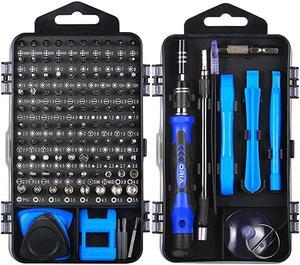 Precision Screwdriver Set 120 in 1 Screwdriver Kit with 101 Bits Mini Magnetic Screwdriver Set Computer Repair Tool Kit for iPhone PC Toys Computer