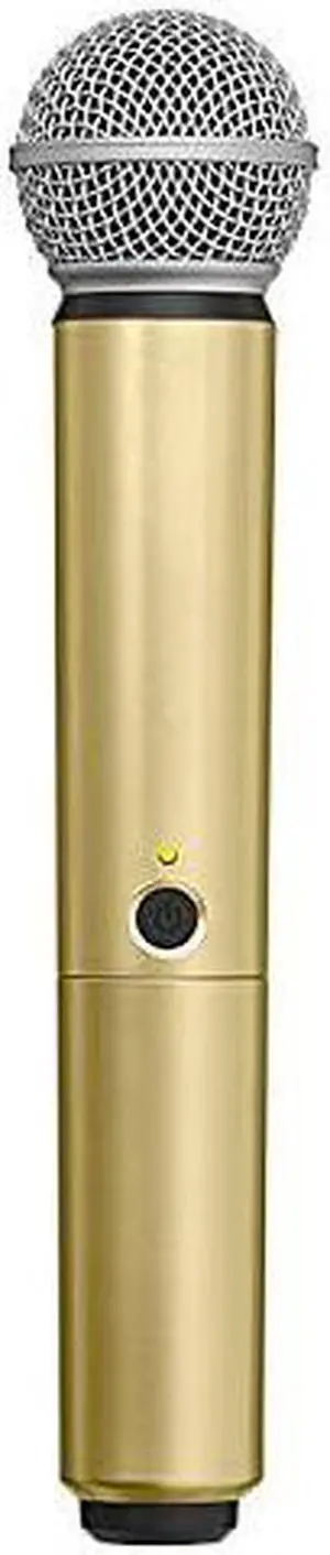 WA713GLD Colored Handle Only for BLX2SM58 and BLX2BETA58A Wireless Transmitters Gold