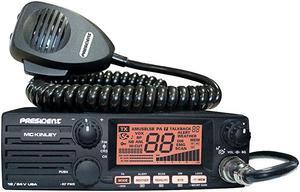 MC KINLEY USA Hm AMSSB Tranceiver CB Radio 40 Channels 7 Weather Channels Channel Rotary Switch Volume Adjustment and ONOFF Multifunctions LCD Display 1224V