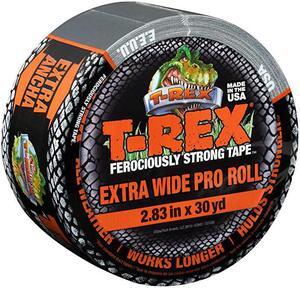 Ferociously Strong Tape Duct Tape with UV Resistant amp Waterproof Backing for Wood Brick Concrete and More 30 yd x 283quot Gunmetal Gray 1Roll 241358