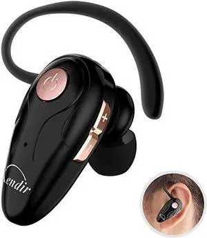 Bluetooth Headset  V50 Ultralight Wireless Headphone Cell Phone Earpiece with Mic Headsetcase Volume Control Handsfree Earbud for iPhone AndroidSamsung Smartphone