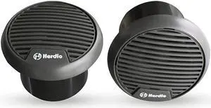 3 Inch Waterproof Marine Speakers Full Range Audio Motorcycle Speaker Stereo System with MAX Power 140 W Pair for MotorcycleBoatHot tubUTVATVGolf CartsPowersportsCARSPAGrey