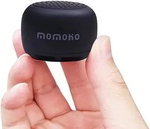 The Smallest Mini Bluetooth Speaker  BTS0011 Wireless Small Bluetooth SpeakerPortable Speakers for HomeOutdoorTravelRechargeableCompatible with iPhone Samsung Black