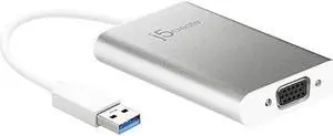 USB to VGA Display Adapter 1080p HD Resolution Up to 2048 x 1152| USB 3.1/3.0/2.0 Port | Compatible with Windows 10, 8.1, 8,7 and Mac 10.8 to 10.13.3