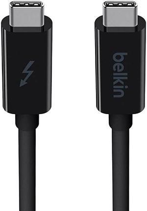 Thunderbolt 3 Usb TypeC Cable Featuring UsbC To UsbC End Connections On 3 Foot1 Meter Long Thunderbolt 3 Cable 20 Gbps Data Transfer Speed Usb 31 Compatible 10GBs F2CD081bt1MBLK