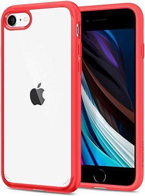 Ultra Hybrid 2nd Generation Designed for iPhone SE 2020 CaseDesigned for iPhone 8 Case 2017 Designed for iPhone 7 Case 2016 Red