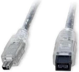 CLCAB30006 FireWire IEEE 1394b 6feet 18m 9pin to 4pin Cable Silver
