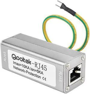 ST-NET Ethernet Surge Protector for 10/100/1000 Base-T PoE+ Gigabit Modem Thunder & Lighting Protection ST-RJ45