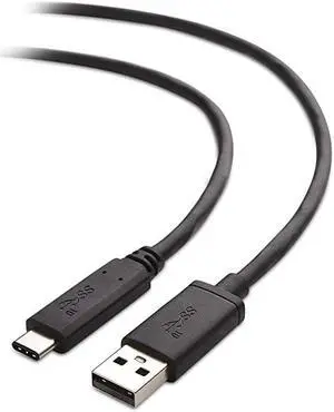 USBIF Certified 10 Gbps Gen 2 USB A to USB C USB C to USB in Black 33 Feet