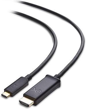 Long USB C to HDMI USBC to HDMI Supporting 4K 60Hz in Black 10 ft Thunderbolt 3 Port Compatible with MacBook Pro Dell XPS 13 HP Spectre x360 Surface Pro and More