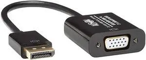 DisplayPort to VGA Adapter Cable Active Converter Displayport 12 DP to VGA DP2VGA 6in P13406NVGAV2