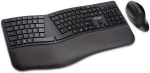 Pro Fit Ergonomic Wireless Keyboard and Mouse Black K75406US