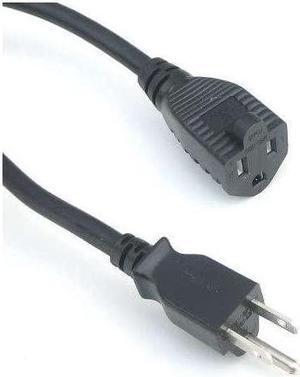 3 Feet Power Extension Cord Indoor amp Outdoor Rated