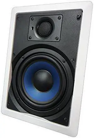 Silver Ticket inWall inCeiling Speaker with Pivoting Tweeter 65 Inch inWall