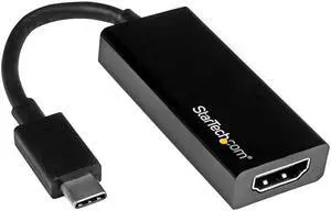 com USBC to HDMI Video Adapter Converter 4K 30Hz Thunderbolt 3 Compatible USB 31 TypeC to HDMI Monitor Travel Dongle Black CDP2HD