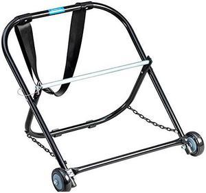 CC2721WS High Durability Steel Cable Caddy with Wheels and Pull Strap Holds Cable Reels Up to 20 Diameter and 100 lbs Capacity