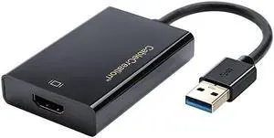 USB 30 to HDMI Adapter DisplayLink USB External Display Graphics Adapter Compatible with Windows 10 8 81 7 Vista XP Black