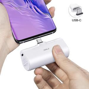 4500mAh Portable Charger USB C Battery Pack Compatible with Samsung Galaxy S20S10S9S8Note 201098Moto Z32LG V35G875Nintendo SwitchGoogle Pixel 432XLOnePlus White