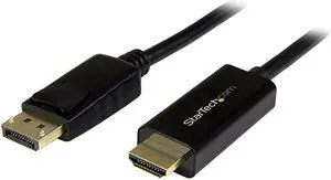 com 5m 16 ft DisplayPort to HDMI Adapter Cable 4K DisplayPort to HDMI Converter Cable Computer Monitor Cable DP2HDMM5MB