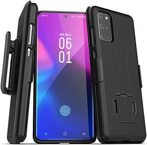 Galaxy S20 Plus Belt Clip Case 2020 DuraClip Slim Cover with Holster Samsung S20+ 67 Black