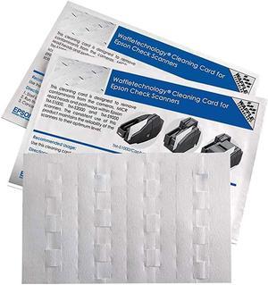 Cleaning Card for Epson CaptureOne Check Scanner 15 Cards