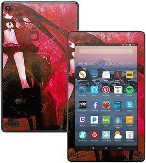 Skin Compatible with  Kindle Fire 7 (2017) - Anime | Protective, Durable, and Unique Vinyl Decal wrap Cover | Easy to Apply, Remove, and Change Styles | Made in The USA