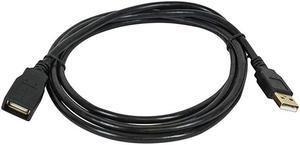 Premium 10 Feet Long USB 20 Extender Cable A Male to A Female 2824AWG Extension Gold Plated Cable Black