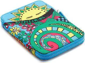 Ace Zip Around Cover Blue Daydreaming Print fits Kindle Paperwhite and Touch