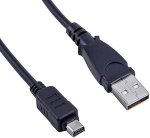 USB PC Data + Battery Power Charging CableCordLead for Olympus Camera CBUSB8
