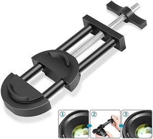 Camera Lens Vise Repair Tool for Lens and Filter Ring Adjustment Range 27mm to 130mm Steel Construction