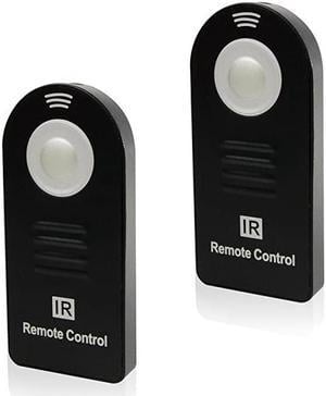 2 PCS IR Wireless Shutter Release Remote Control Compatible with PENTAX Q PENTAX DSLR 645Z645DK5 IIK5 II sK1K3 IIK3K50K30KS2KS1QS1K500X5KmK5K7 with Velvet Bag
