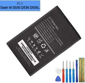 Replacement Battery C775004180L Compatible with BLU Dash M D030 D536 D030L Advance 50 Studio 50CE with Tools