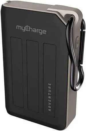 Portable Charger Waterproof USB C Power Bank Adventure 18W Turbo Fast Charging Rugged Heavy Duty Outdoor External Battery Pack Backup for Apple iPhone iPad Android 10050mAh 55 Hrs