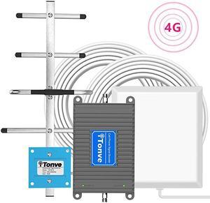 Cell Signal Booster Cell Phone Signal Booster for All Carriers TMobile 700MHz Band 1217 4G LTE Home Office Use Cellular Repeater Amplifier Kit Boost Voice and Data Up to 4500Sq Ft