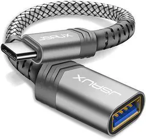 USB C to USB Adapter  05ft 2 Pack Type C 30 OTG Cable On The Go Type C Male to USB A Female Adapter Compatible with MacBook Pro 2018 2017Samsung Galaxy S20 S20+ Ultra S8 S9 Note 10 etcGrey