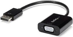 com DisplayPort to VGA Display Adapter 1080p 1920x1200 Active DP to VGA Male to Female HD Video Converter for laptopPCMonitor DP2VGA3