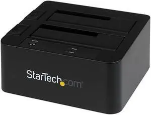 com USB 3.0 / eSATA Dual Hard Drive Docking Station with UASP for 2.5/3.5in SATA SSD / HDD – SATA 6 Gbps USB 3.0 Dual Drive Dock