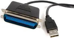 com 10 ft USB to Parallel Printer Adapter MM USB to ieee 1284 USB to centronics USB to Parallel Cable ICUSB128410