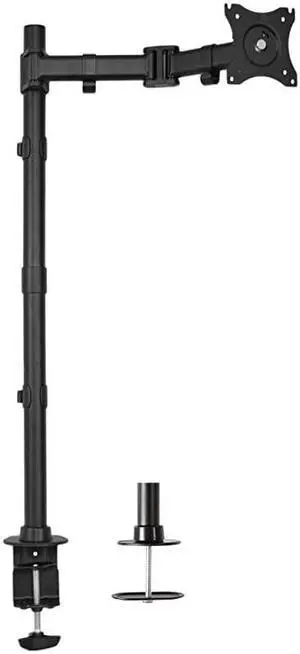 Single Monitor Desk Mount, Extra Tall Fully Adjustable Stand for up to 32 inch Screen STAND-V001T
