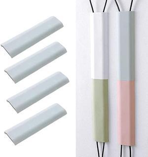 Concealer OnWall Cord Cover Raceway Kit 4 PCS Paintable Channel to Hide and Conceal Cords s or Wires for TV Computer Office Theater