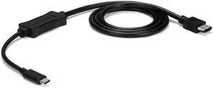 com USB C to eSATA Cable 3 ft 1m 5Gbp for HDDSSDODD External Hard Drive Adapter USB 30 to eSATA Converter USB3C2ESAT3