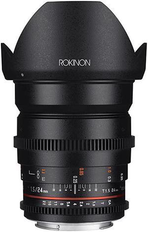 Cine DS DS24MN 24mm T15 ED AS IF UMC Full Frame Cine Wide Angle Lens for Nikon