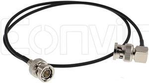 75Ohm BNC Male HD SDI Flexible RG174 RF Coaxial Cable for BMCC Video Camera (60CM Length)